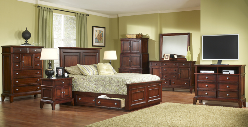 Lancaster Storage Panel Bed